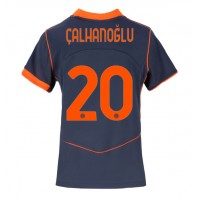 Dámy Fotbalový dres Inter Milan Hakan Calhanoglu #20 2025-26 Třetí Krátký Rukáv